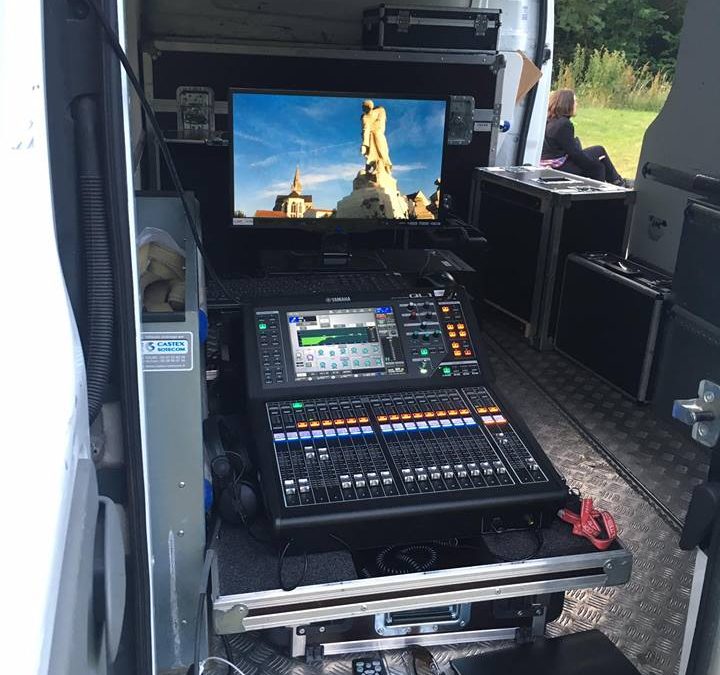 Une r gie install e dans le camion Lumisson Une r gie install e dans le camion Lumisson