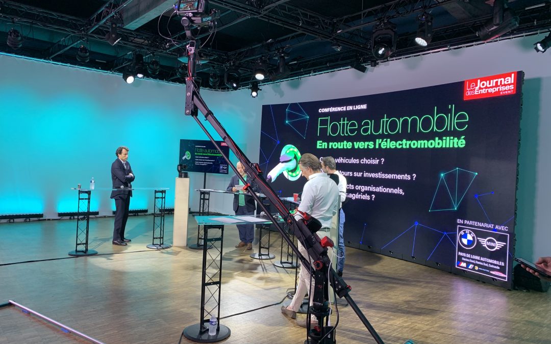 Conférence numérique pour le Journal des Entreprises