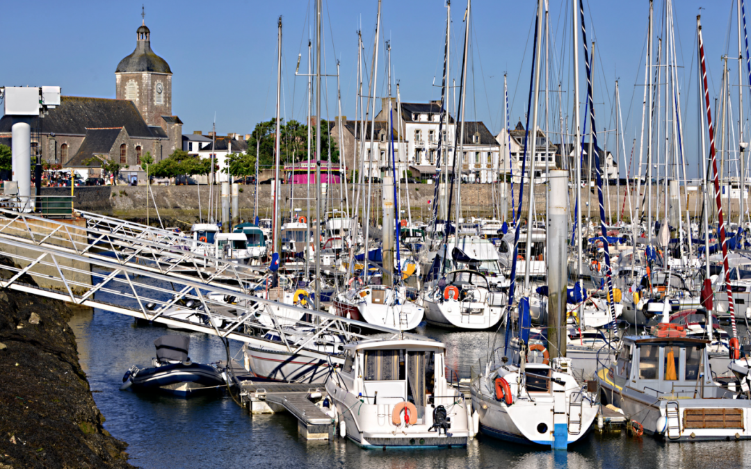 Arrivée de la Solitaire du Figaro à Piriac-sur-Mer
