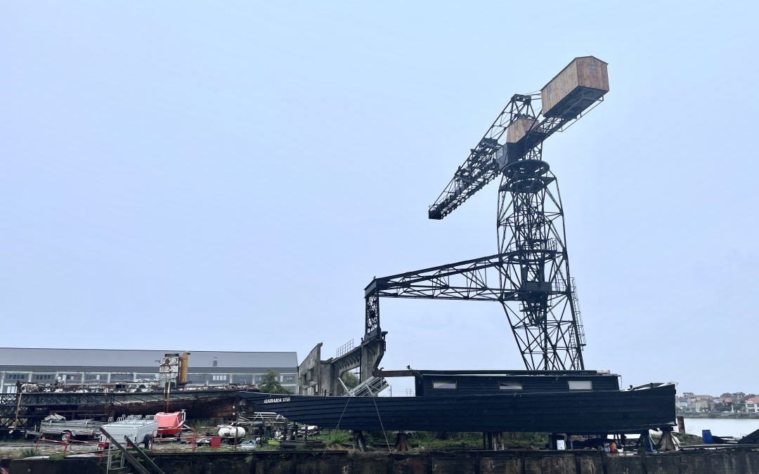 Inauguration de la Grue Noire à Nantes