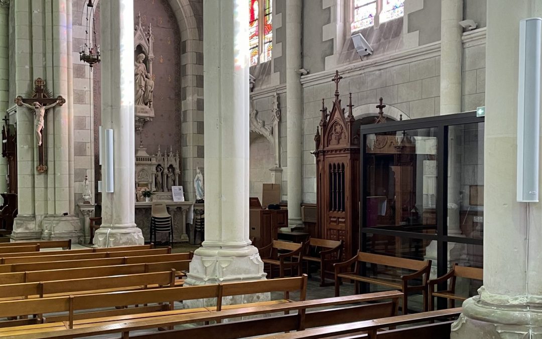 Mise à jour de la sonorisation de l’église Sainte-Radegonde de Haute-Goulaine